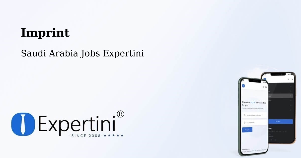 Imprint – Abha - Saudi Arabia Jobs Expertini
